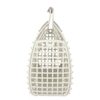 Fendi Basket Bag Handbag White — view 2