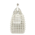 Fendi Basket Bag Handbag White — view 4