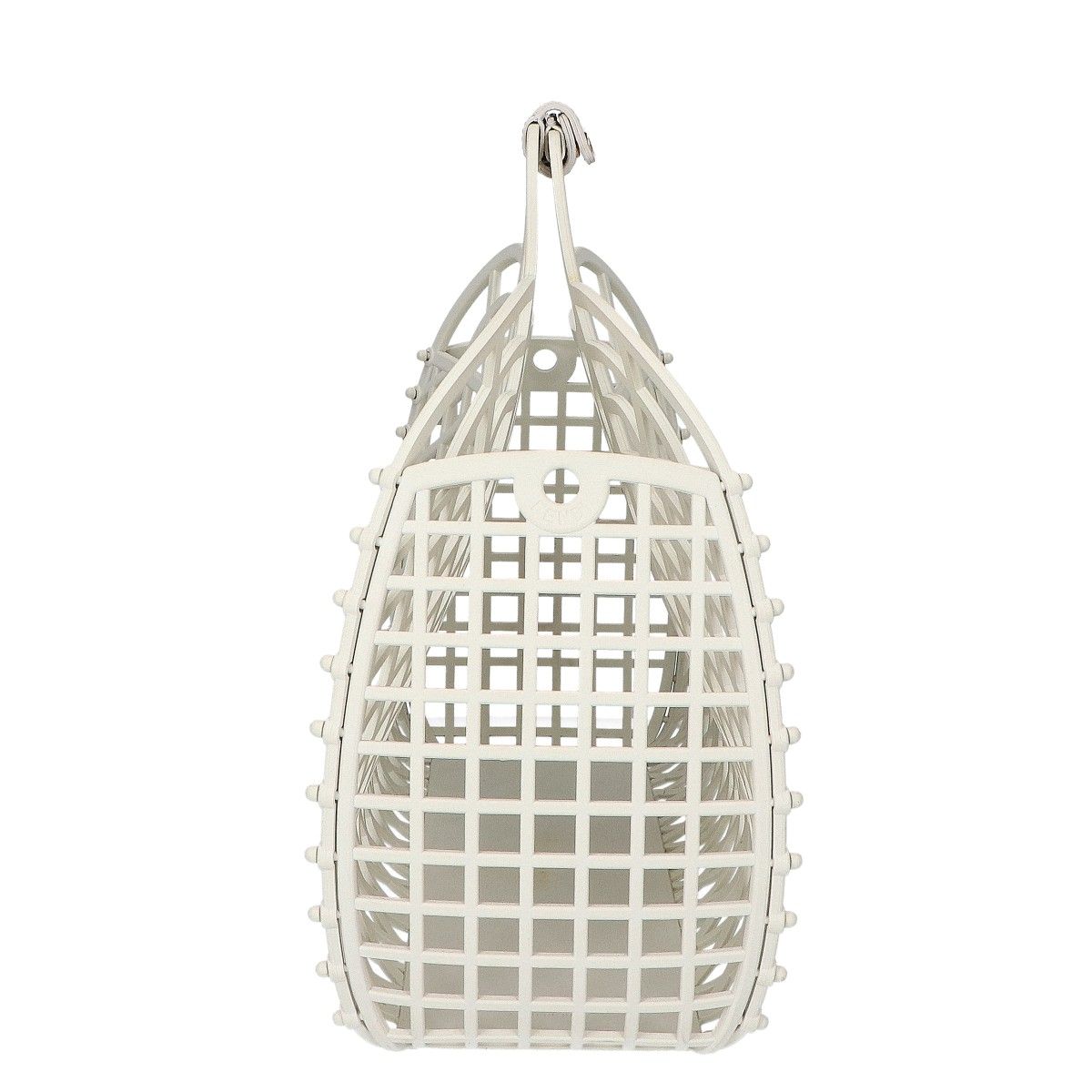 Fendi Basket Bag Handbag White — view 4
