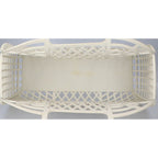 Fendi Basket Bag Handbag White — view 6