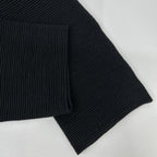Chanel Black CC Button Knit Sweater 40 — view 8