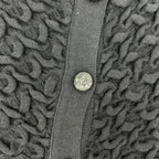 Chanel Black CC Button Knit Sweater 40 — view 7