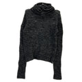 Chanel Gray Alpaca Blend Turtleneck Knit 38 Sweater