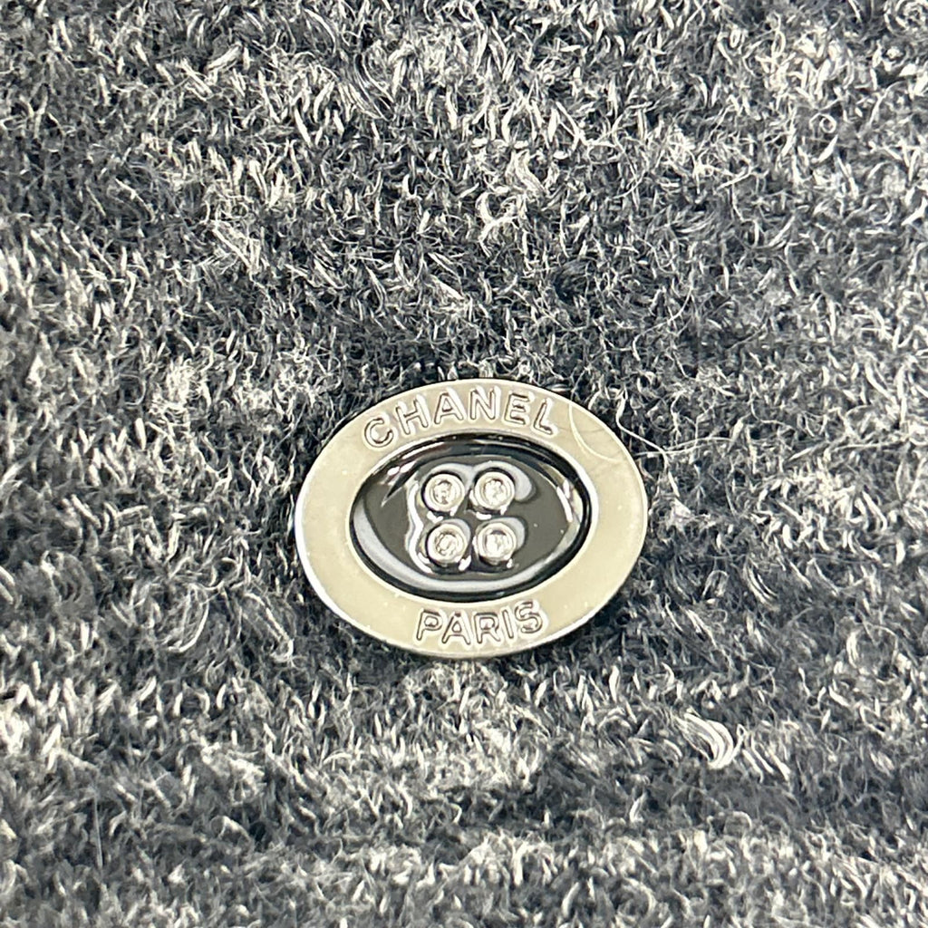 Chanel Gray Alpaca Blend Turtleneck Knit 38 Sweater — view 8