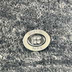 Chanel Gray Alpaca Blend Turtleneck Knit 38 Sweater — view 8