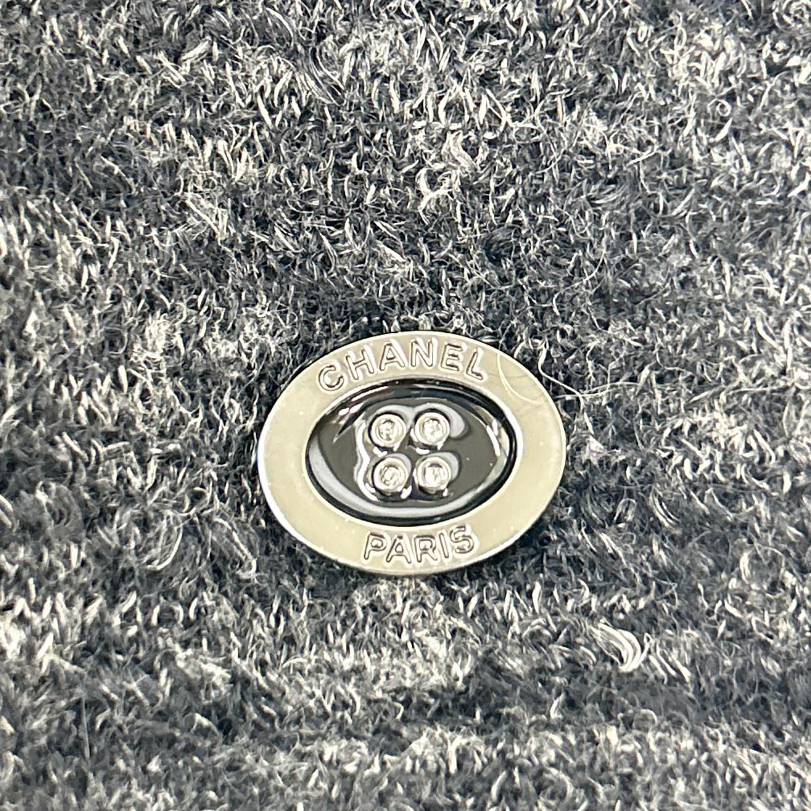 Chanel Gray Alpaca Blend Turtleneck Knit 38 Sweater — view 8