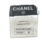 Chanel Gray Alpaca Blend Turtleneck Knit 38 Sweater — view 3