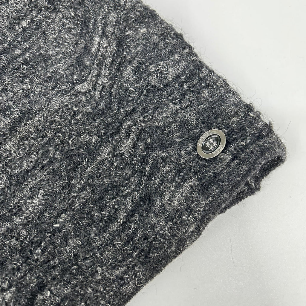 Chanel Gray Alpaca Blend Turtleneck Knit 38 Sweater — view 7
