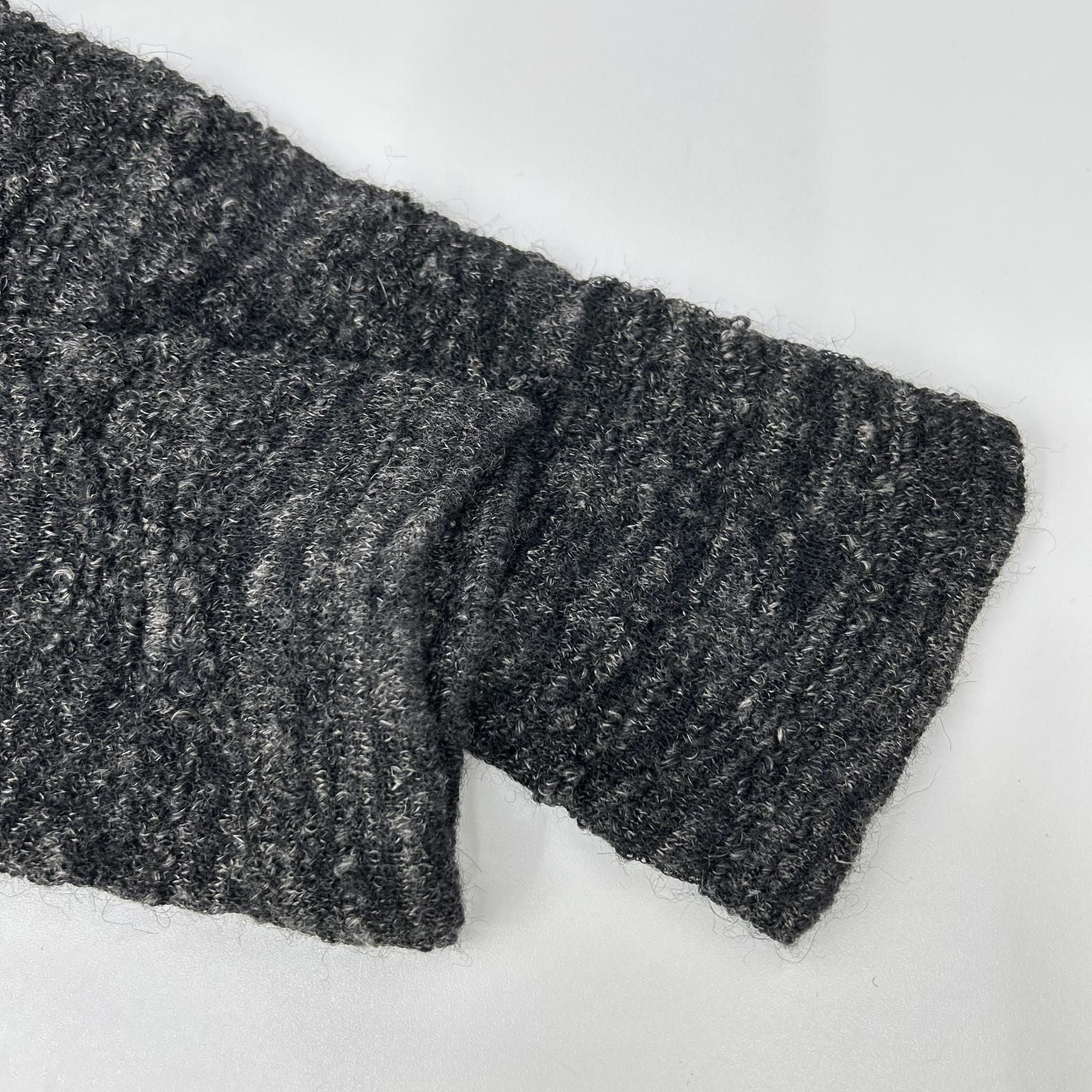 Chanel Gray Alpaca Blend Turtleneck Knit 38 Sweater — view 6
