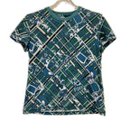 Hermes Green en Desordre Et Chaines T-Shirt 36