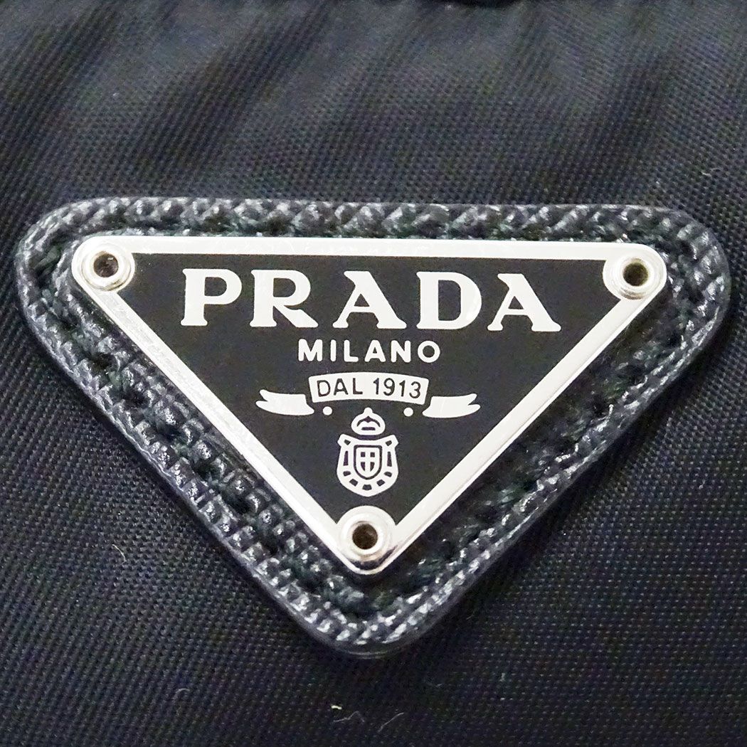 Prada Pouch Nylon Black Makeup Case Simple — view 7