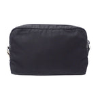 Prada Pouch Nylon Black Makeup Case Simple — view 2