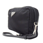 Prada Pouch Nylon Black Makeup Case Simple — view 4