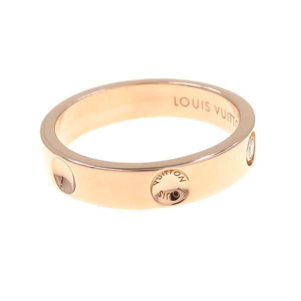 Louis Vuitton Alliance Empreinte Ring Diamond — view 5