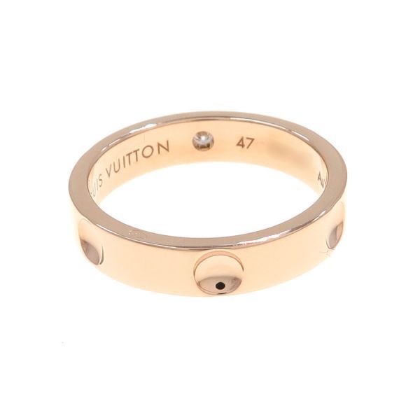 Louis Vuitton Alliance Empreinte Ring Diamond — view 4