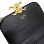 Celine Card Holder with Triomphe Flap — view 5