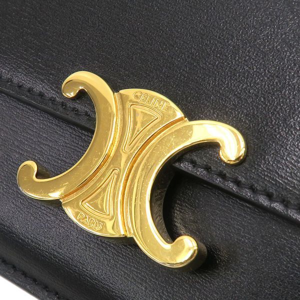 Celine Card Holder with Triomphe Flap — view 8