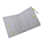 Prada Compact Wallet Gray — view 3