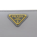 Prada Compact Wallet Gray — view 6