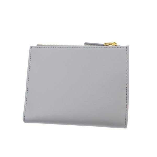 Prada Compact Wallet Gray — view 2