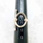 Hermes Pink Gold Ring — view 7