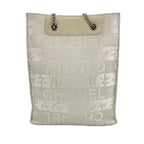 Chanel Shoulder Bag Ginza Store Limited Pearl CC Logo — view 3