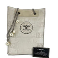 Chanel Shoulder Bag Ginza Store Limited Pearl CC Logo