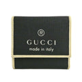Gucci Trifold Wallet Black White Compact Logo