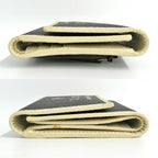 Gucci Trifold Wallet Black White Compact Logo — view 4