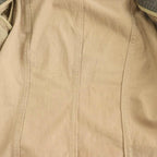 Chanel Denim Jacket Double Zip Cotton 38 Dark Gray HS — view 4