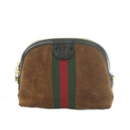 Gucci Ophidia Shoulder Bag Suede Leather Brown OH — view 2