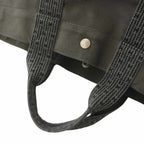 Hermes Her Line MM Tote Canvas Dark Gray — view 5