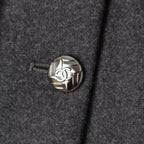 Chanel Wool CC Logo Alpaca Skirt Gray 34 — view 7