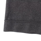 Chanel Wool CC Logo Alpaca Skirt Gray 34 — view 5