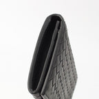 Bottega Veneta Intrecciato Leather Wallet Billfold Black — view 7