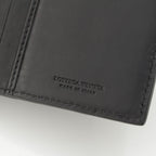 Bottega Veneta Intrecciato Leather Wallet Billfold Black — view 5