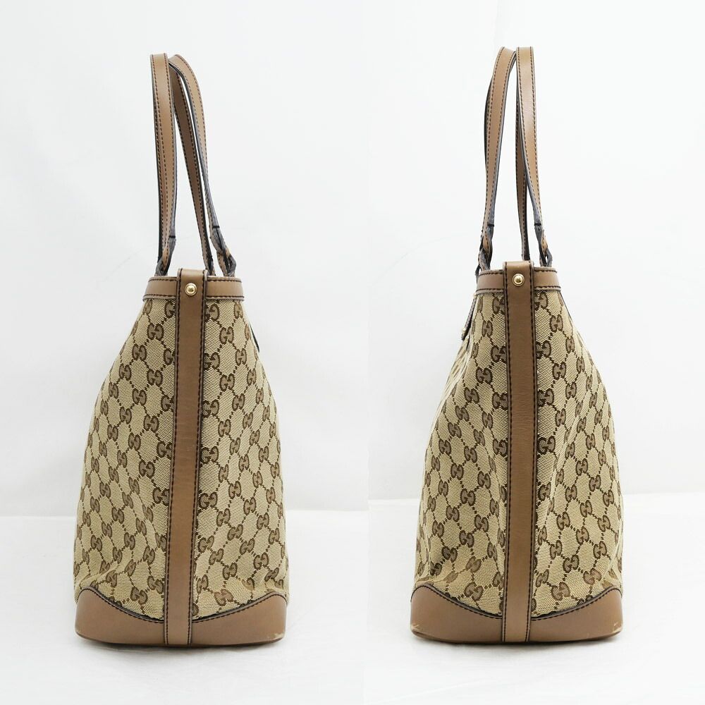 Gucci Tote GG Canvas Brown — view 3