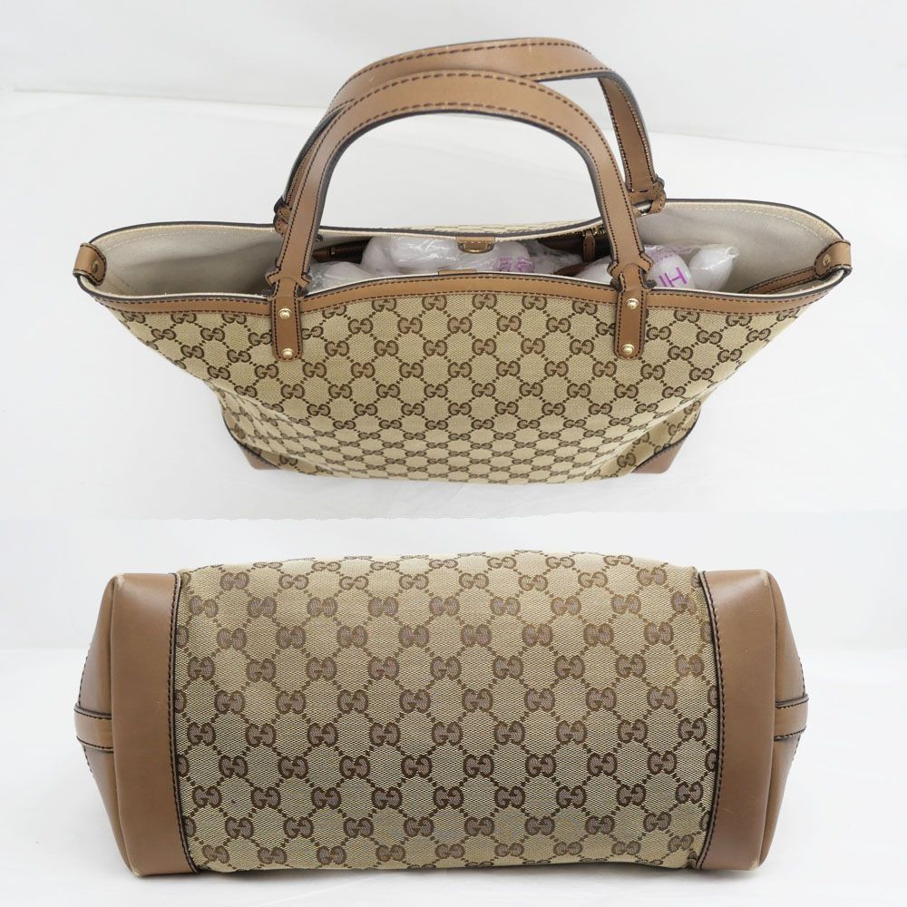 Gucci Tote GG Canvas Brown — view 4