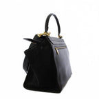 Celine Trapeze 2-Way Shoulder Bag Leather Black KH — view 2