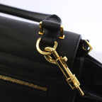 Celine Trapeze 2-Way Shoulder Bag Leather Black KH — view 7