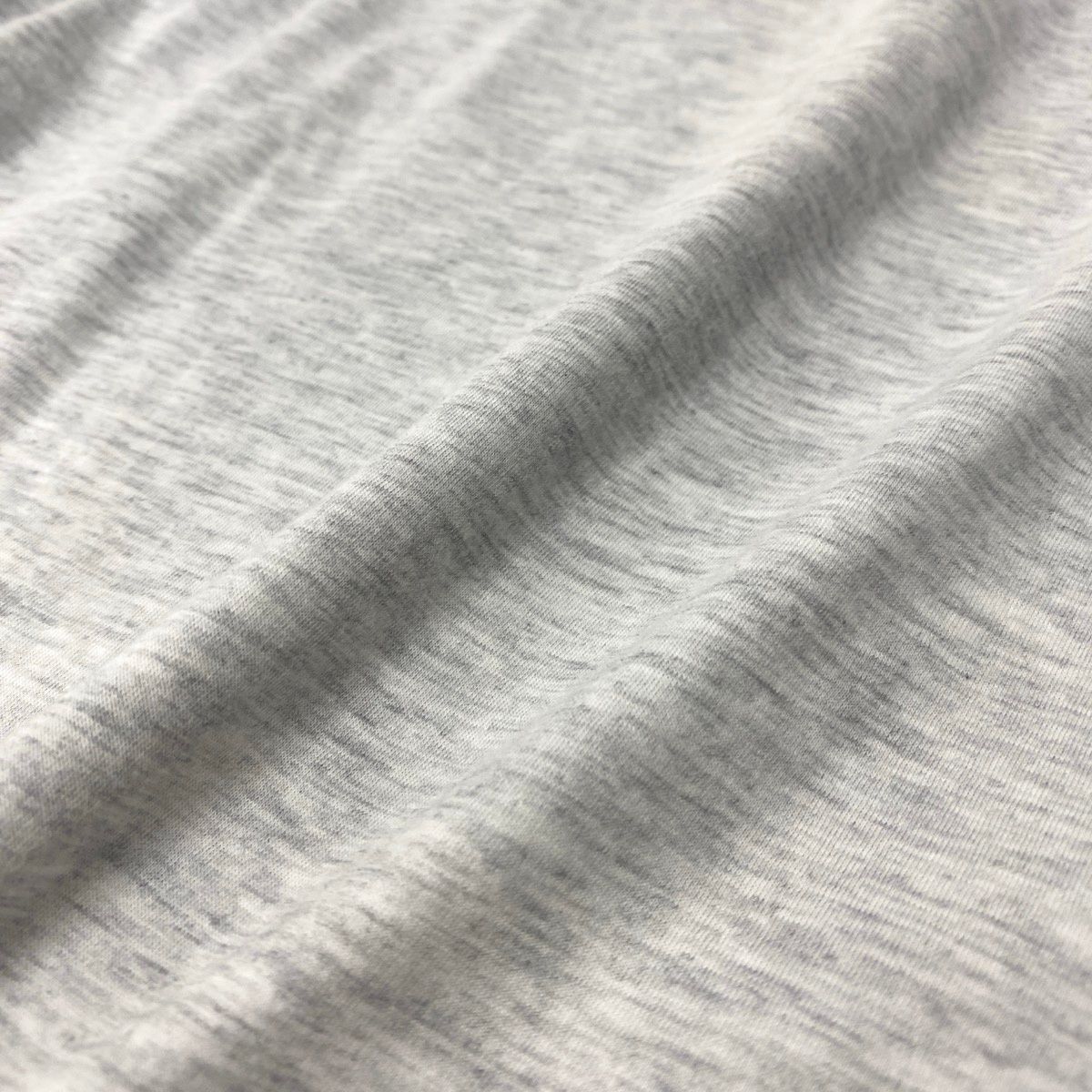 Hermes Print T-Shirt Crew Neck Top Botanical Pattern 36 Light Gray Cotton — view 7