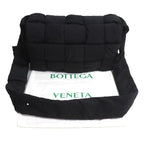 Bottega Veneta Maxi Intrecciato Padded Tech Cassette Shoulder Bag Black — view 7