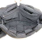 Bottega Veneta Maxi Intrecciato Padded Tech Cassette Shoulder Bag Black — view 5