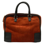 Loewe Handbag Amazona Brown Dark Leather — view 3