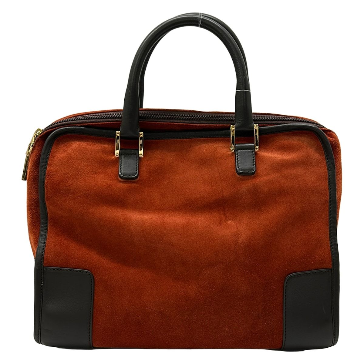 Loewe Handbag Amazona Brown Dark Leather — view 3
