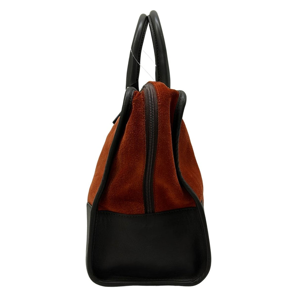 Loewe Handbag Amazona Brown Dark Leather — view 2
