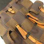 Louis Vuitton Damier Giant LV Squared Christopher MM Brown Backpack — view 8