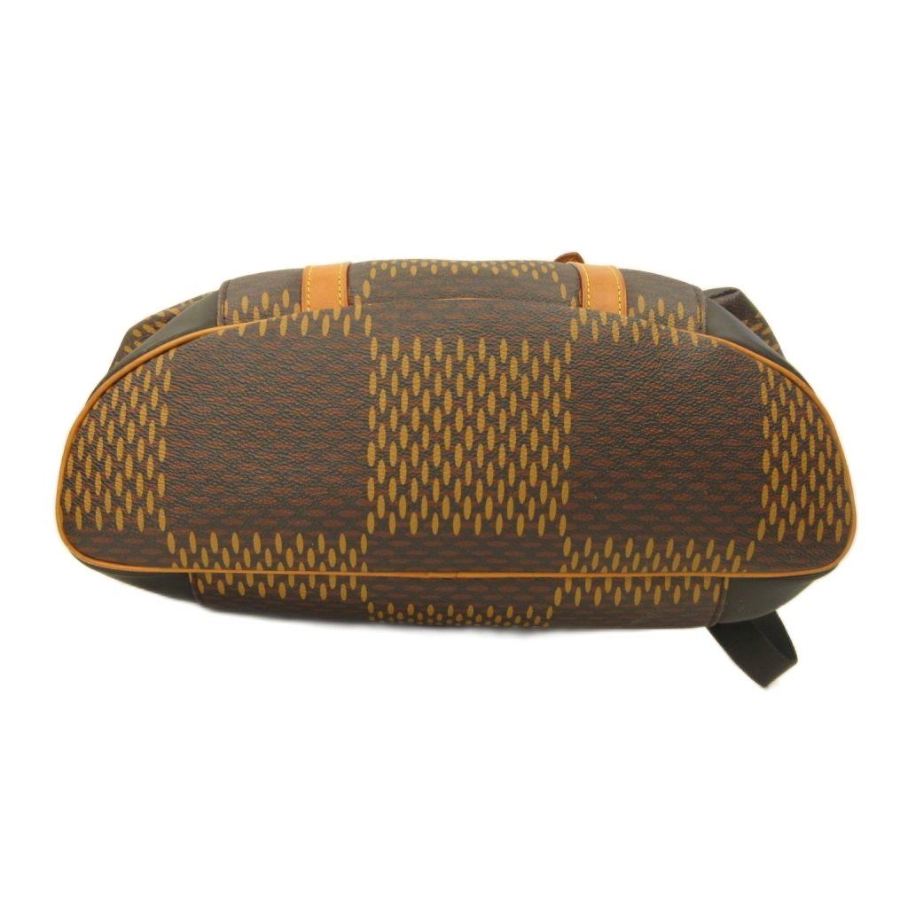 Louis Vuitton Damier Giant LV Squared Christopher MM Brown Backpack — view 4