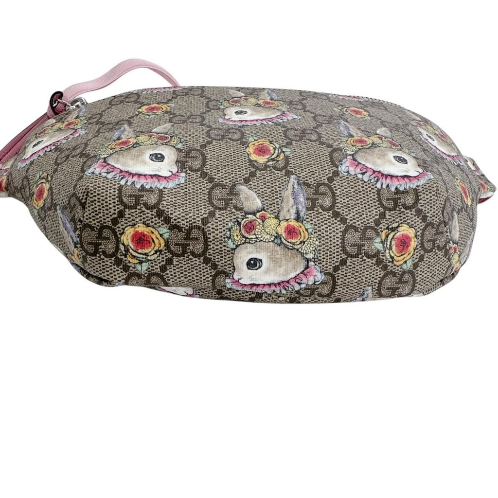 Gucci Children's GG Supreme Yuko Higuchi Waist Bag Beige — view 4