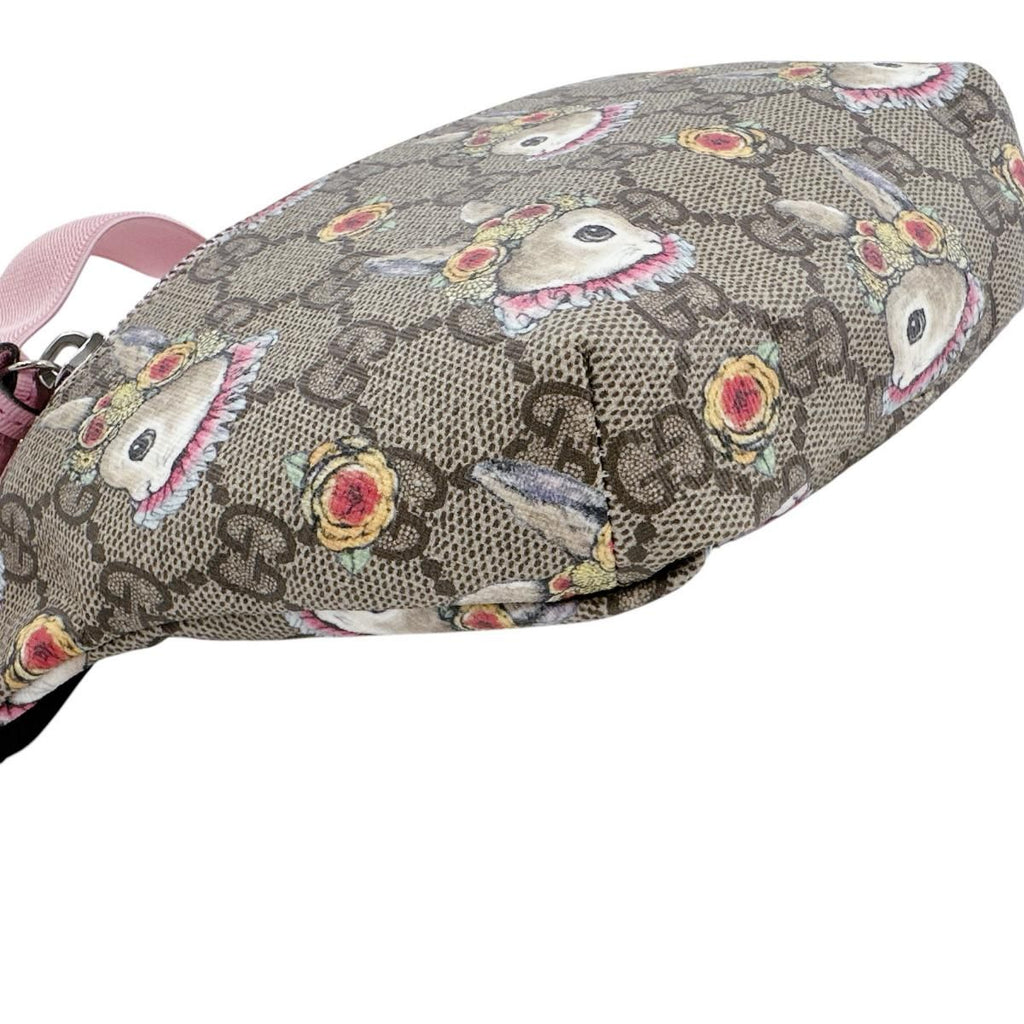 Gucci Children's GG Supreme Yuko Higuchi Waist Bag Beige — view 5